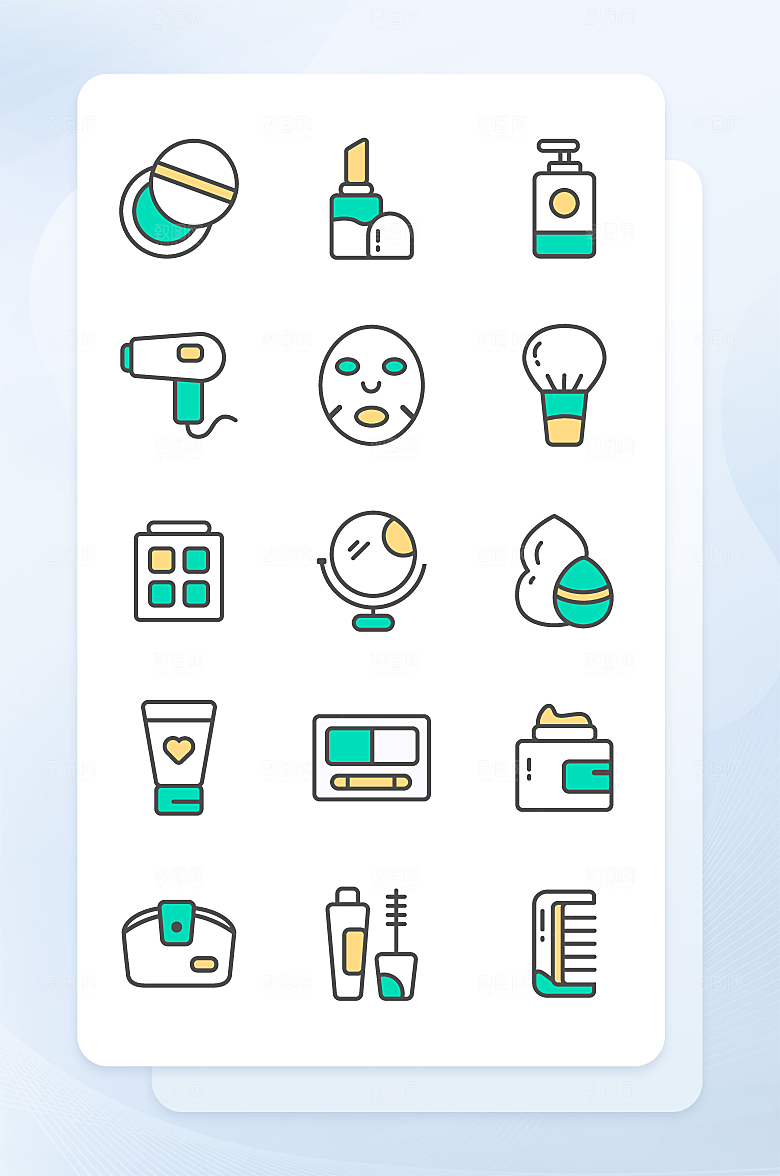 扁平程序应用app图标