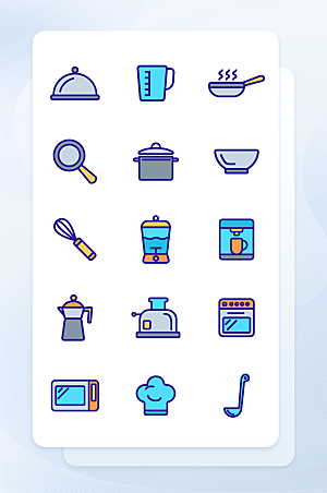 扁平程序应用app图标