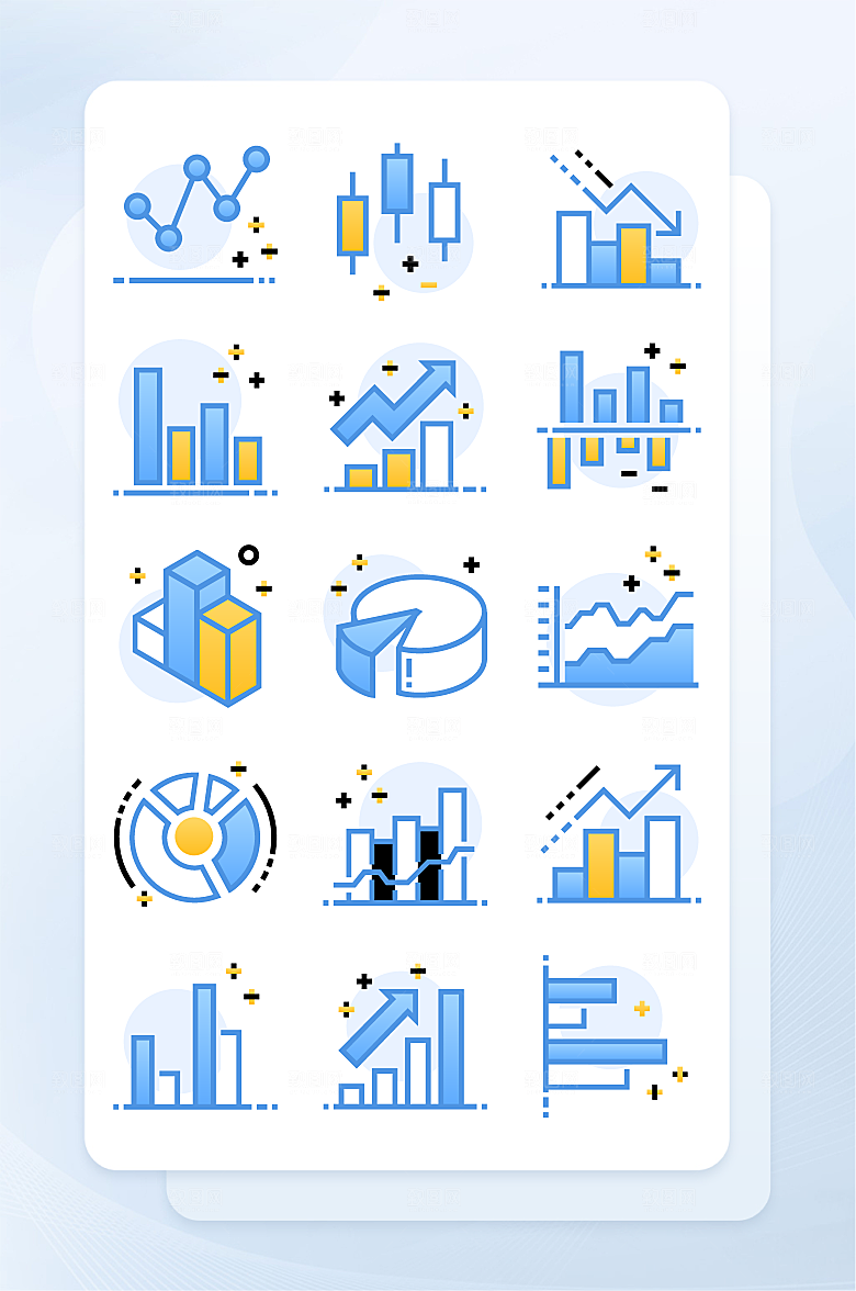 扁平程序应用app图标