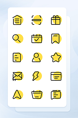 扁平程序应用app图标