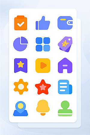 扁平程序应用app图标