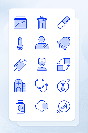 扁平程序应用app图标