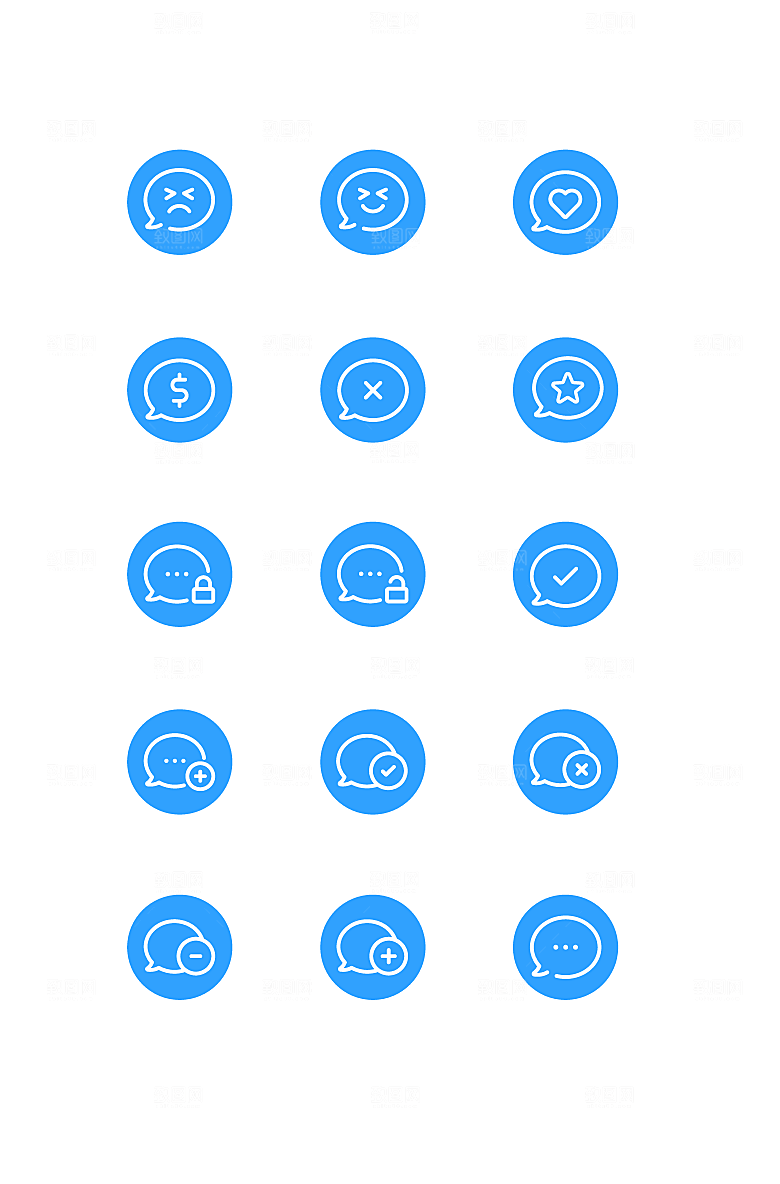 扁平程序应用app图标