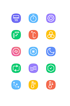 扁平程序应用app图标