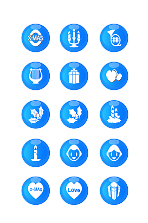扁平程序应用app图标