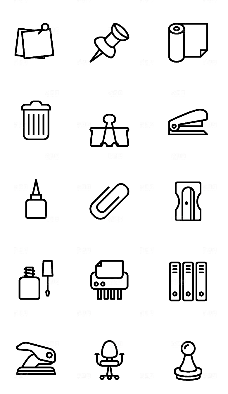 扁平程序应用app图标