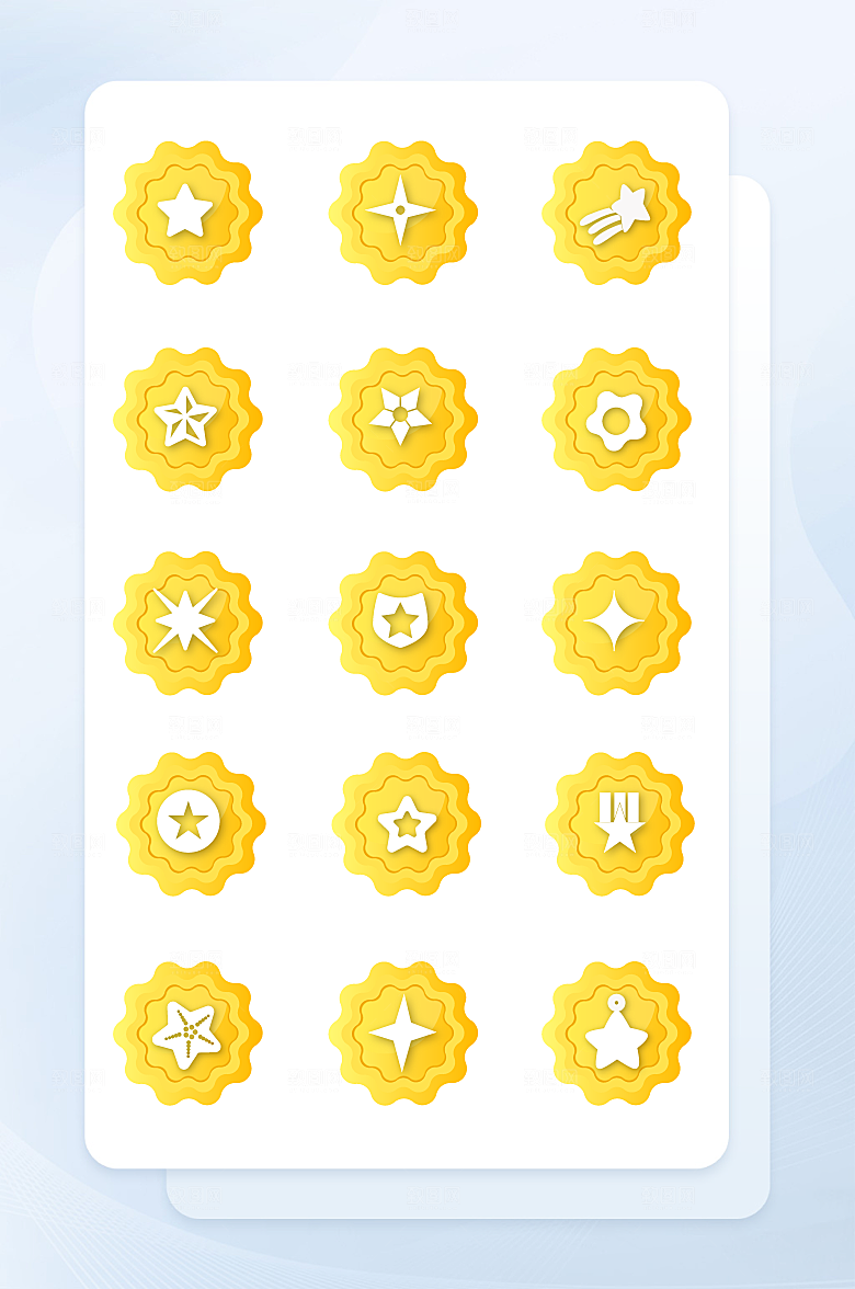 扁平程序应用app图标