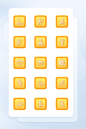 扁平程序应用app图标