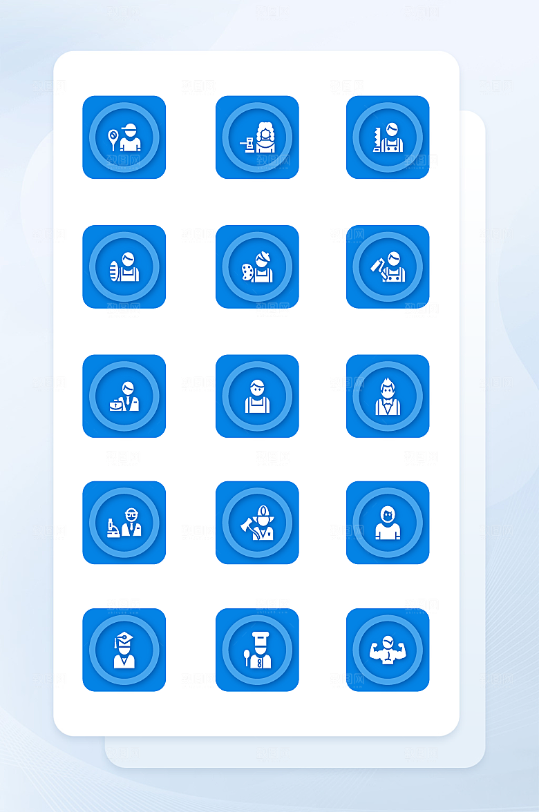 扁平程序应用app图标