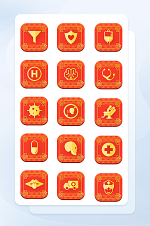 扁平程序应用app图标