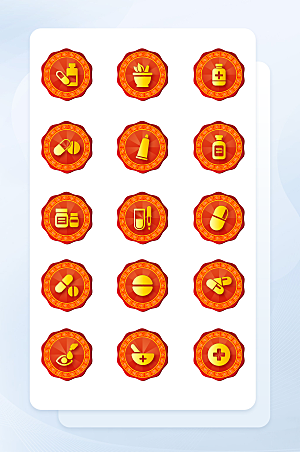 扁平程序应用app图标