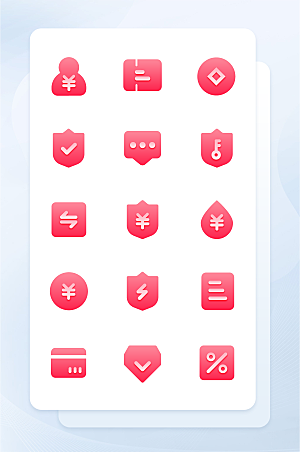 扁平程序应用app图标