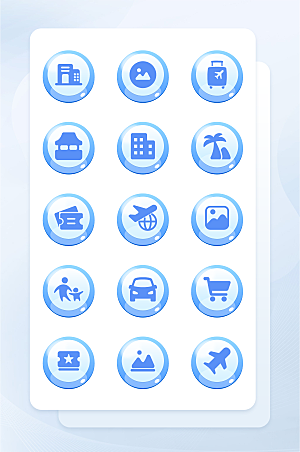 扁平程序应用app图标