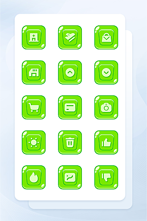 扁平程序应用app图标