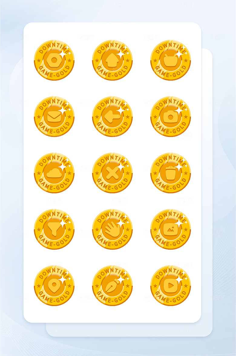 扁平程序应用app图标