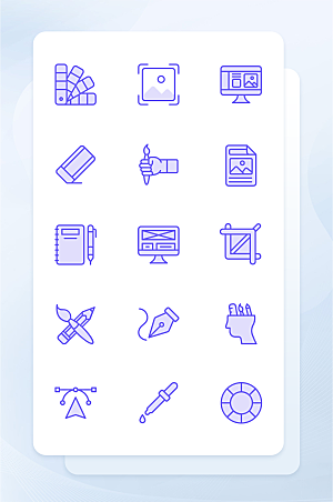 扁平程序应用app图标