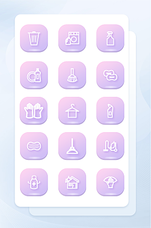 扁平程序应用app图标
