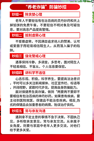 预防电信网络诈骗海报