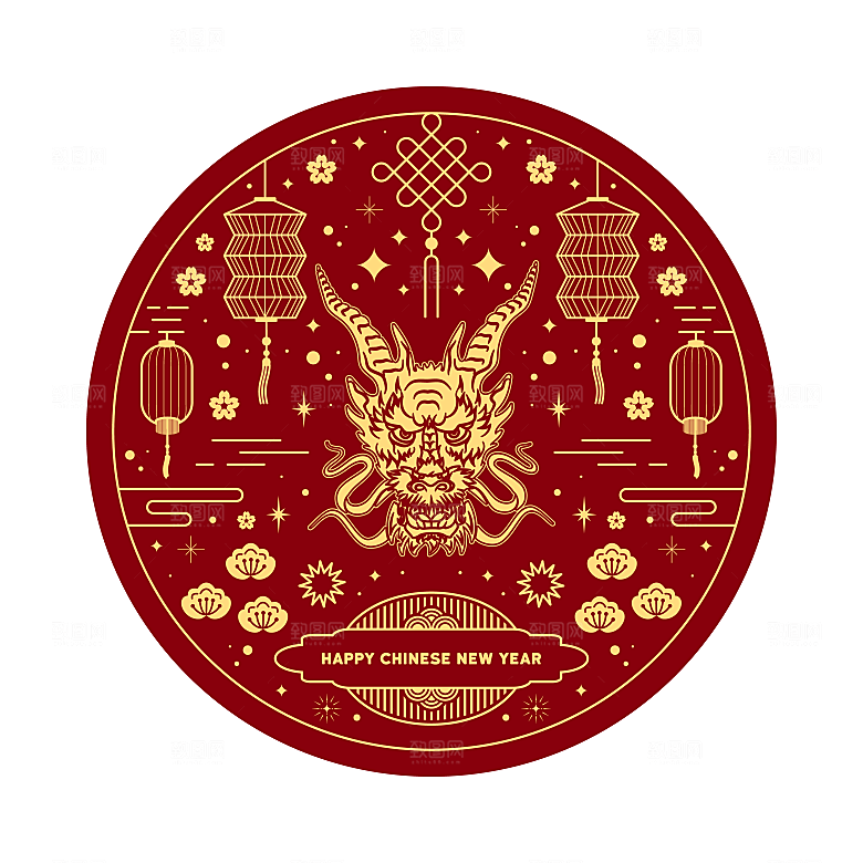 2024龙年展板