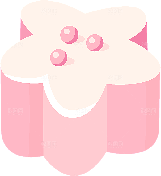 蛋糕甜点插图素材
