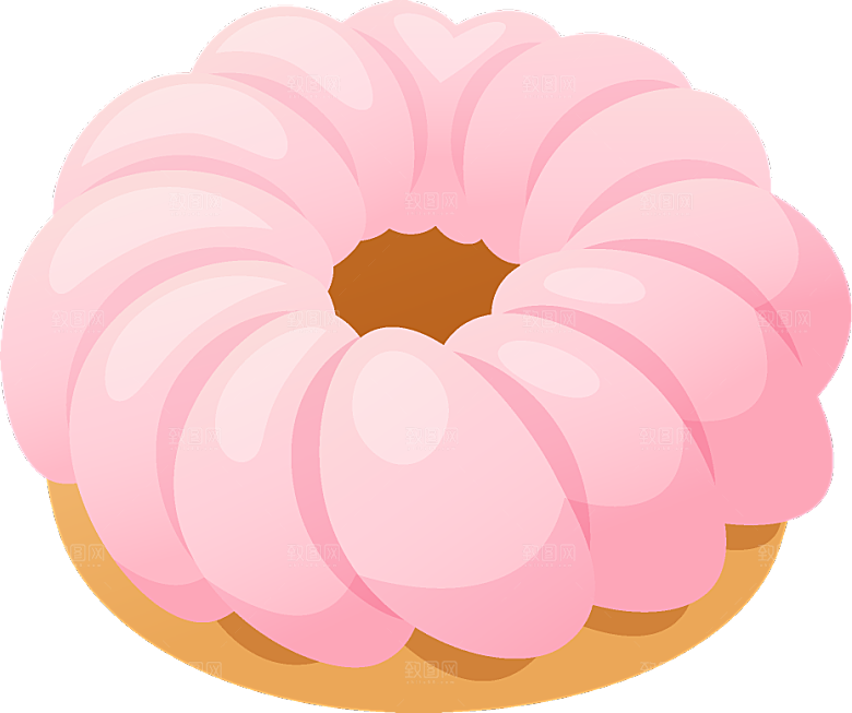 蛋糕甜点插图素材