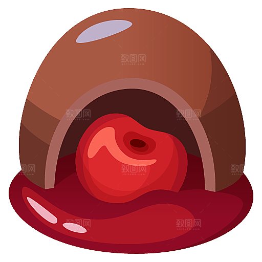 蛋糕甜点插图素材