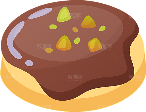 蛋糕甜点插图素材