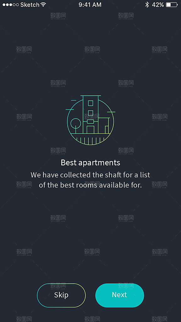 手机APP启动页模板