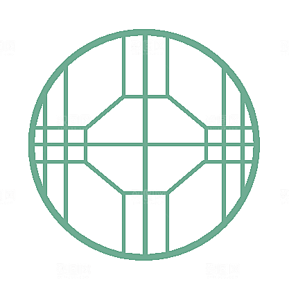 中式窗格图案素材