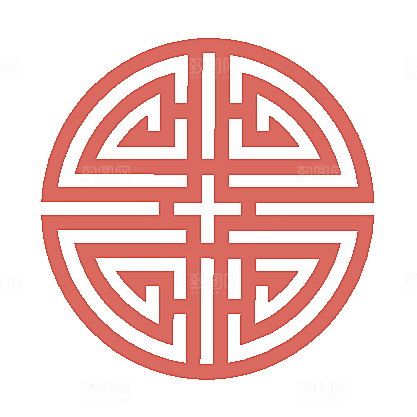 中式窗格图案素材