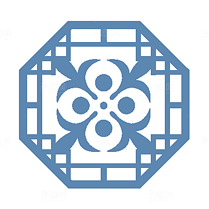 中式窗格图案素材