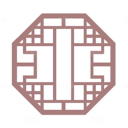 中式窗格图案素材