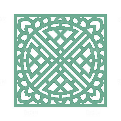 中式窗格图案素材