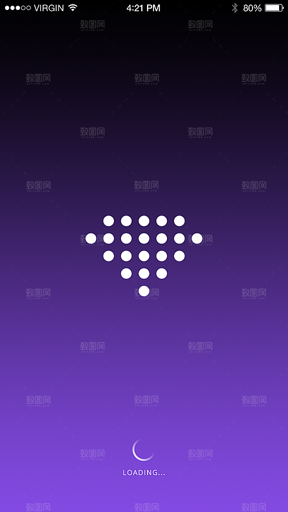 手机APP启动页模板