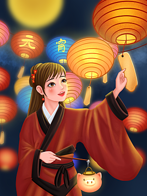 元宵节推广宣传海报
