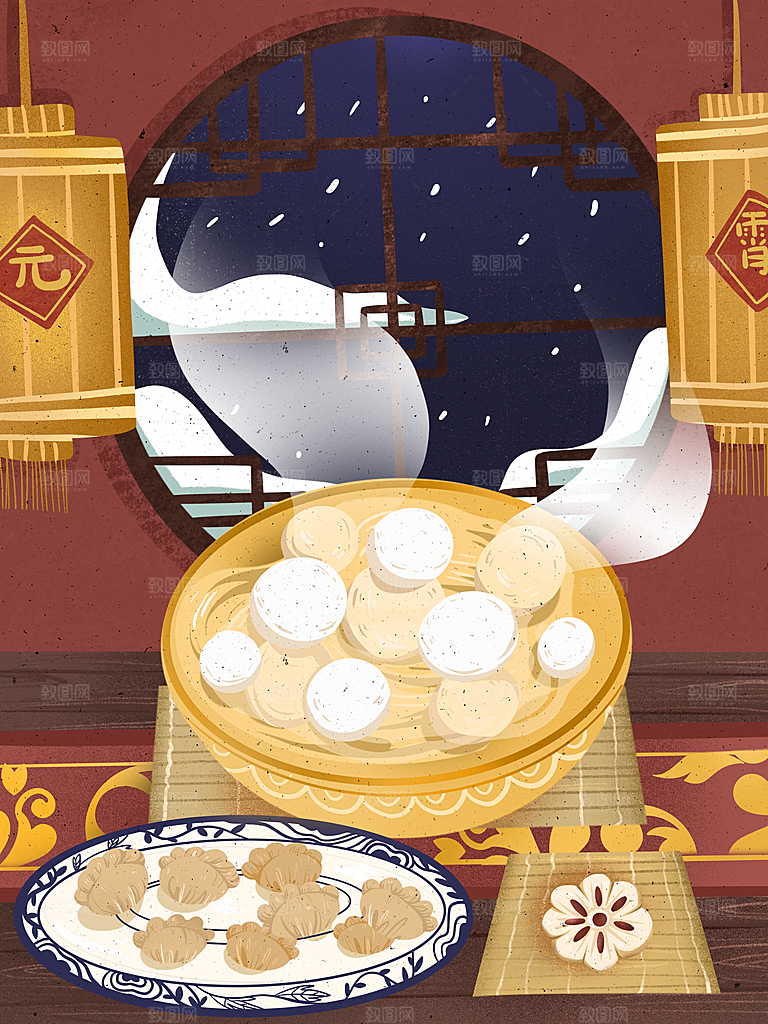 元宵节推广宣传海报