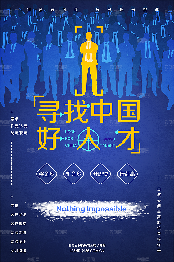 招聘招人宣传海报