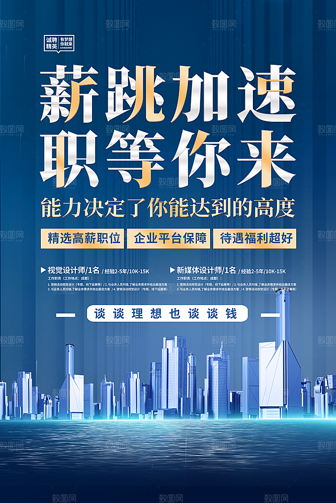 房地产地产展板海报