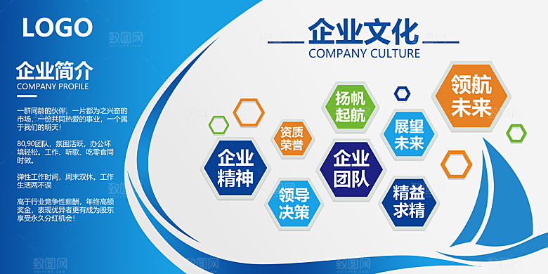 企业文化励志宣传强