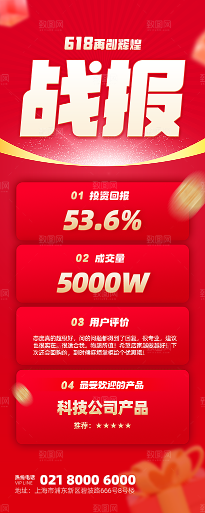 618电商活动海报