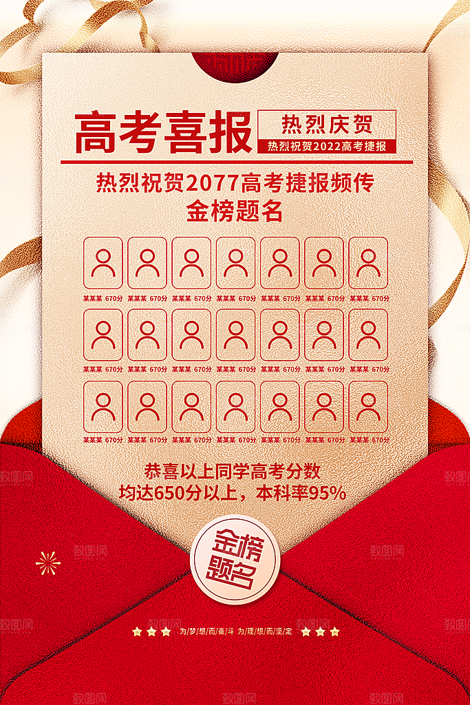 高考金榜题名图片