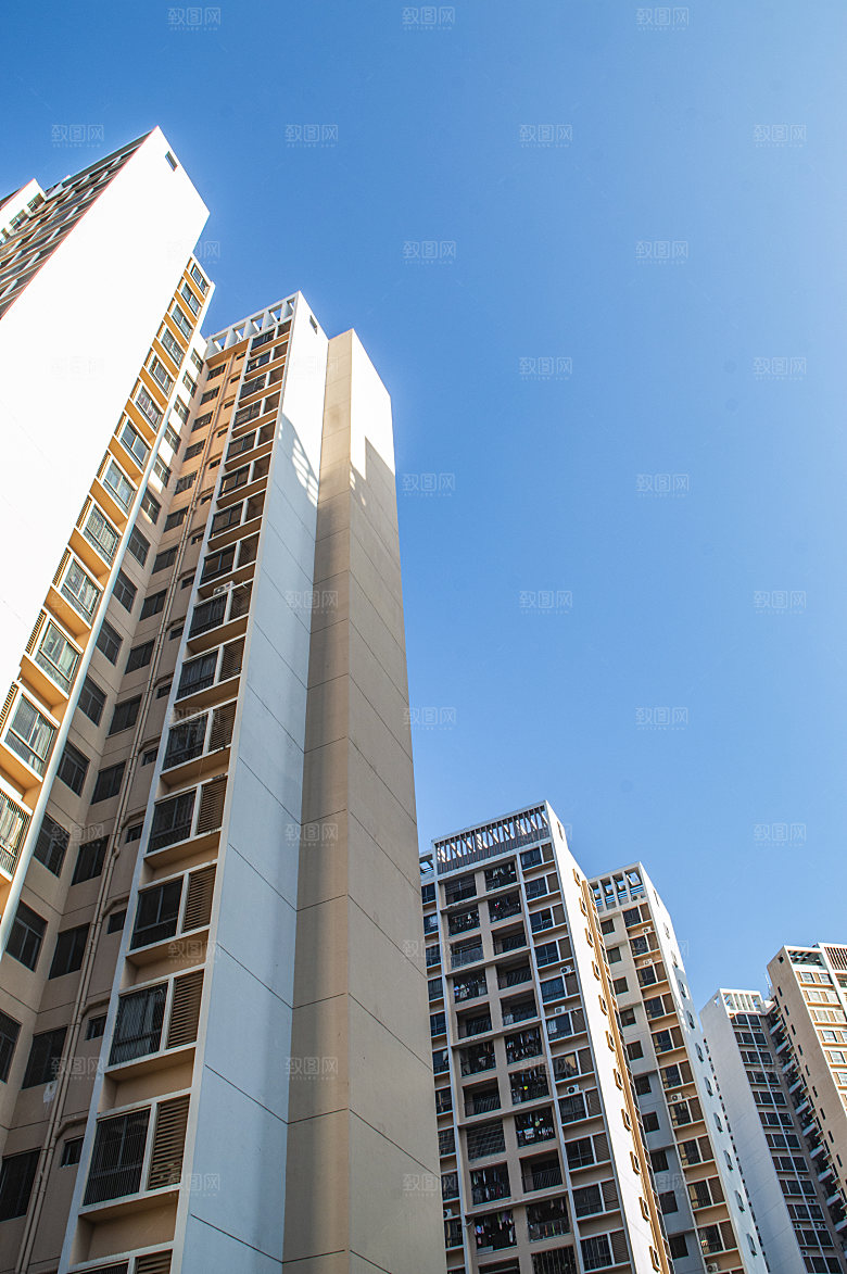 生活小区住宅楼高层建筑