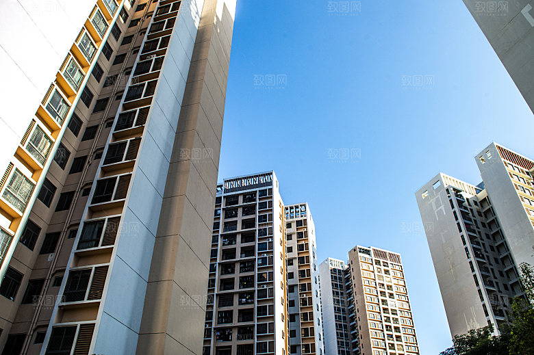 生活小区住宅楼高层建筑