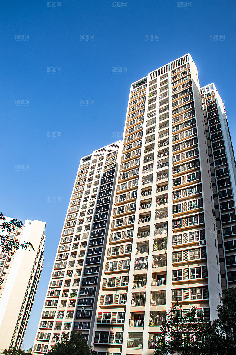 生活小区住宅楼高层建筑