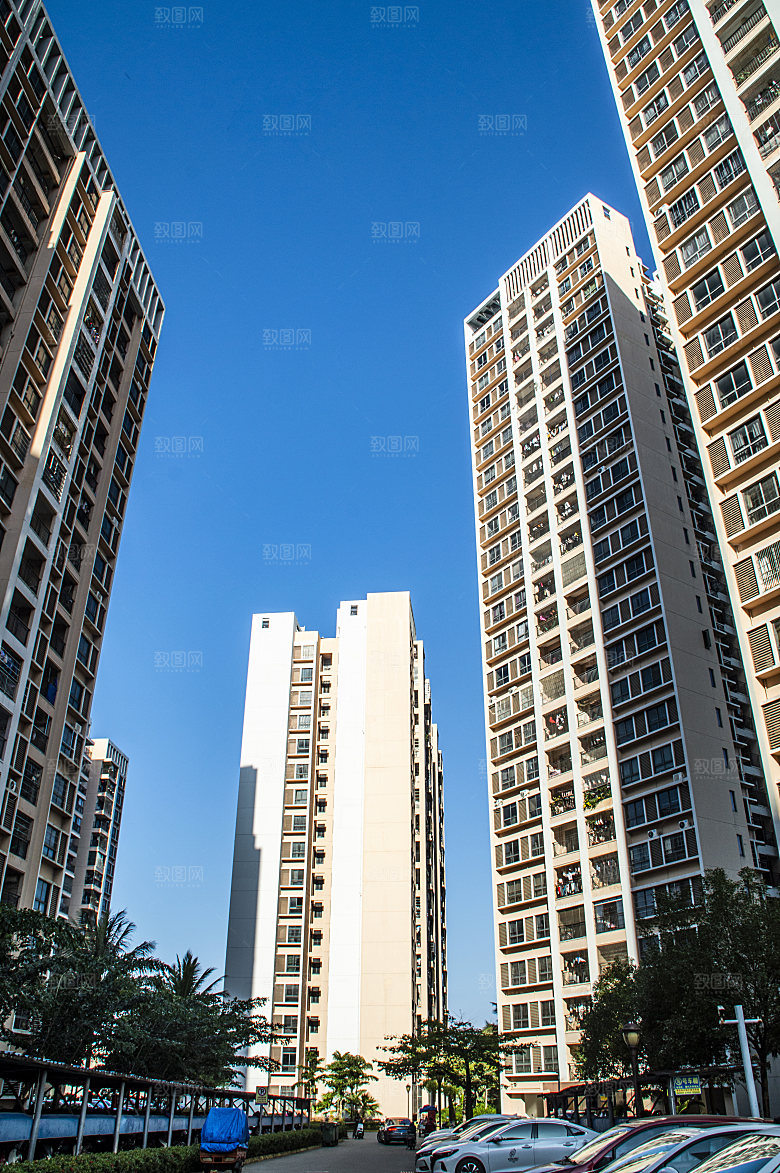 生活小区住宅楼高层建筑
