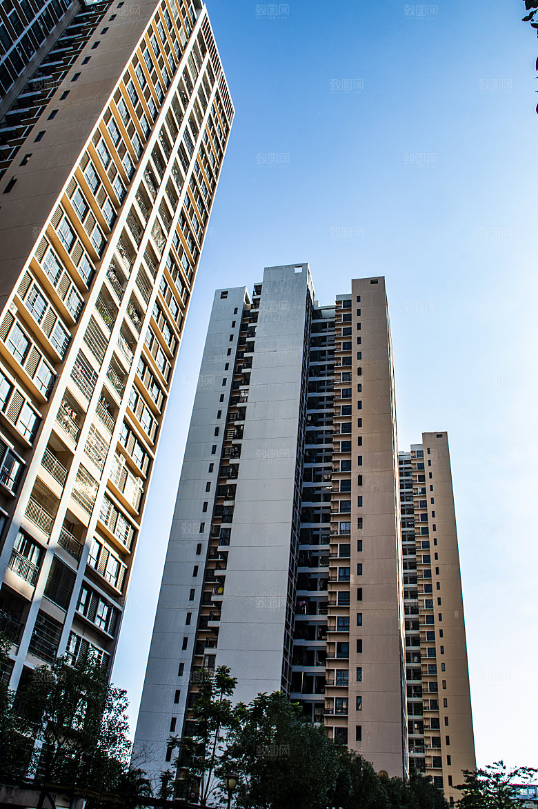 生活小区住宅楼高层建筑