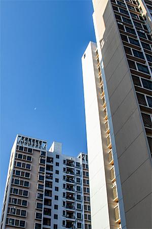 生活小区住宅楼高层建筑