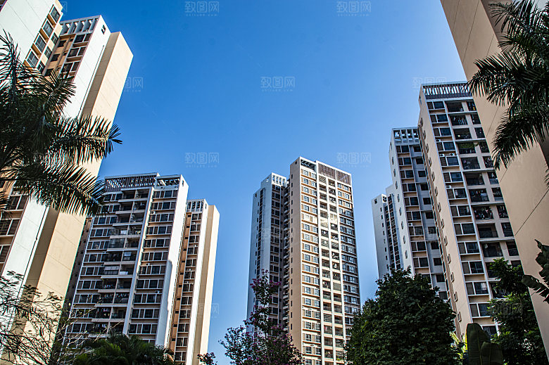 生活小区住宅楼高层建筑