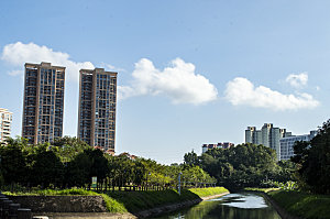 生活小区住宅楼高层建筑