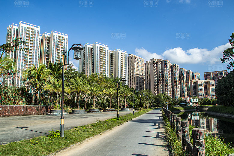 生活小区住宅楼高层建筑